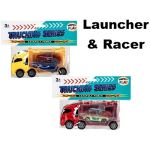 Truck Launcher & Racer Set, Assorted